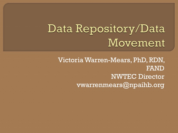 victoria warren mears phd rdn n.w