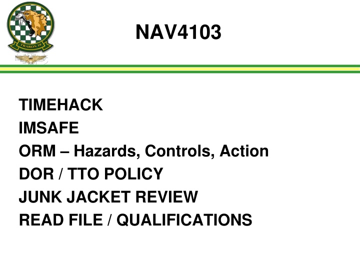 nav4103 n.w
