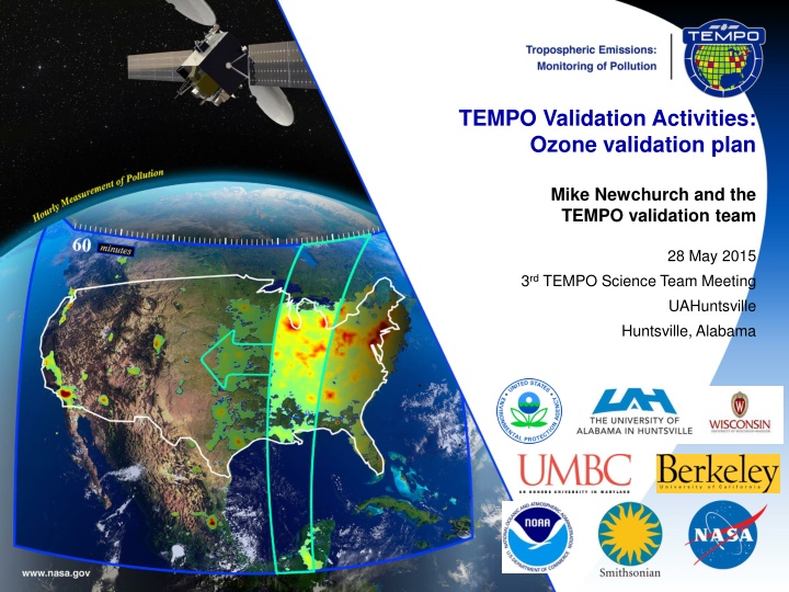 tempo validation activities ozone validation plan n.w