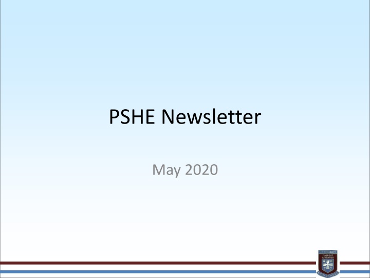 pshe newsletter n.w
