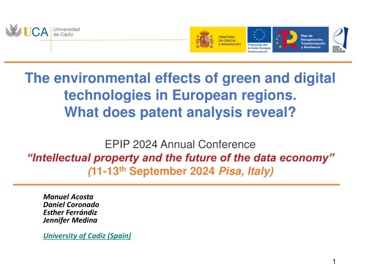 the environmental effects of green and digital n.w