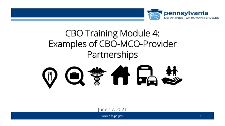 cbo training module 4 cbo training module n.w