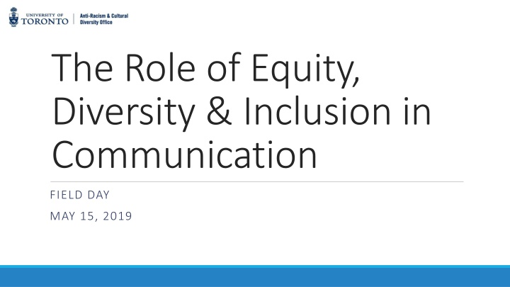the role of equity diversity inclusion n.w