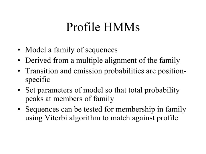 profile hmms n.w