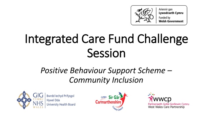 integrated care fund challenge integrated care n.w