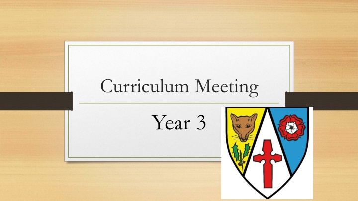 curriculum meeting n.w