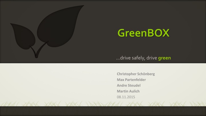 greenbox n.w
