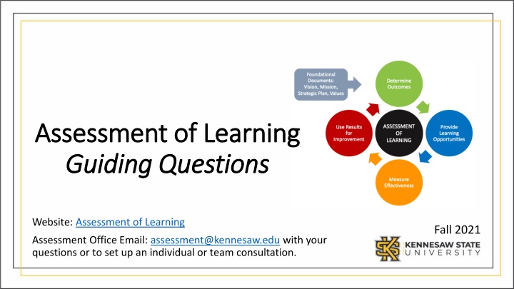 assessment of learning assessment of learning n.w
