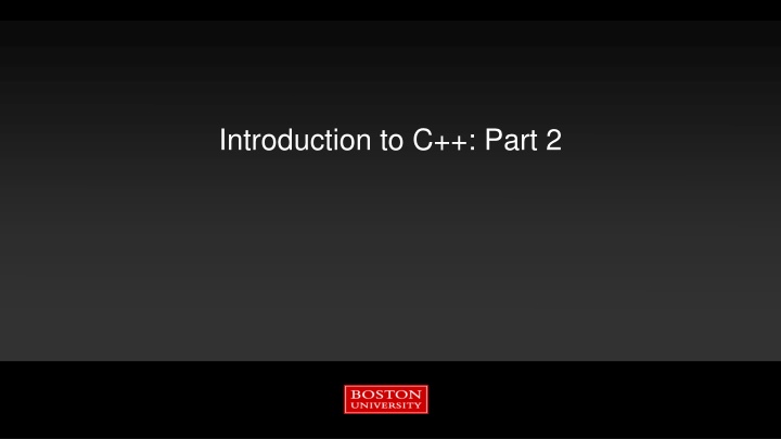 introduction to c part 2 n.w