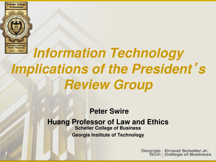 information technology implications n.w