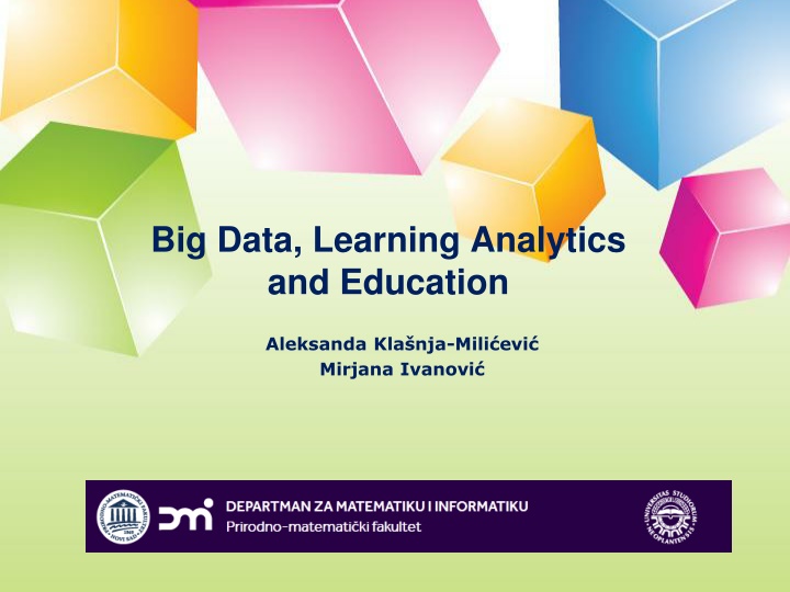 big data learning analytics and education n.w