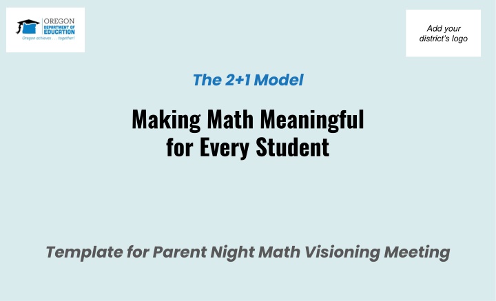 making math meaningful for every student n.w