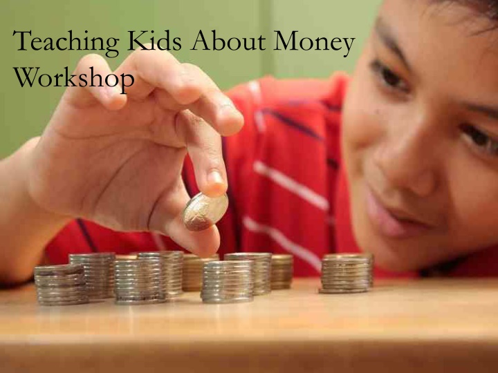 teaching kids about money workshop n.w