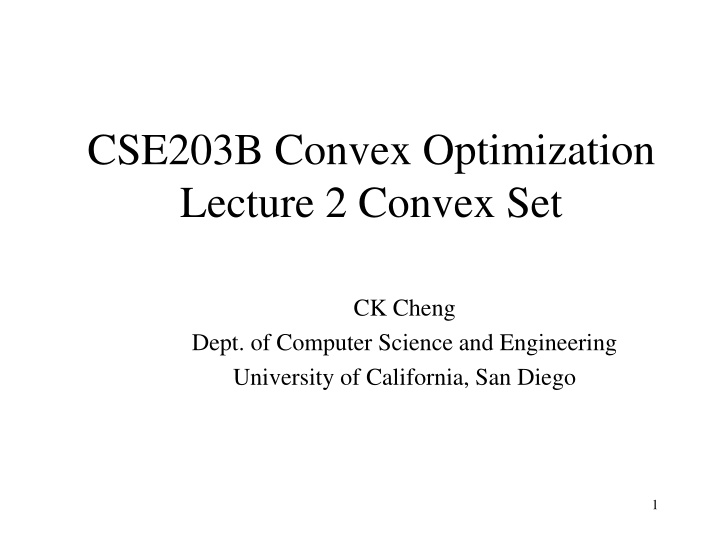 cse203b convex optimization lecture 2 convex set n.w