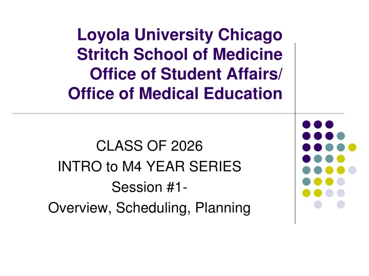 loyola university chicago stritch school n.w