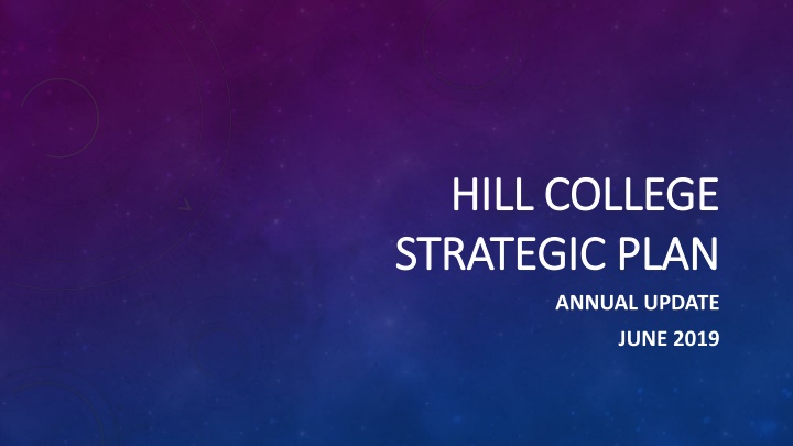 hill college hill college strategic plan n.w