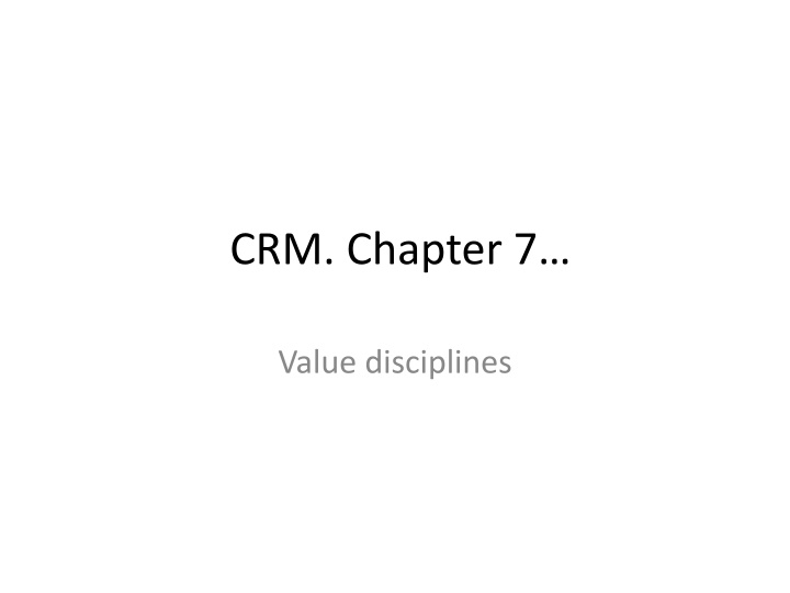 crm chapter 7 n.w