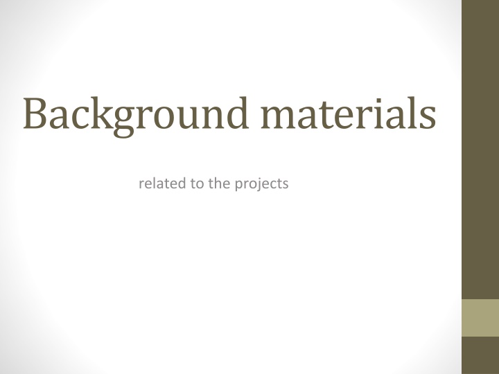 background materials n.w