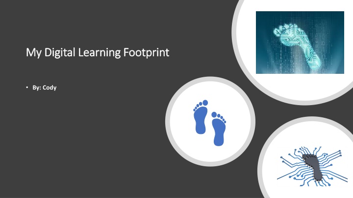 my digital learning footprint my digital learning n.w