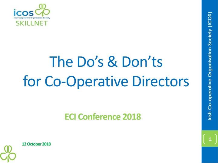 irish co operative organisation society icos n.w