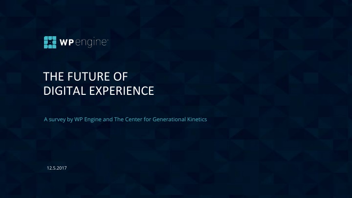 the future of digital experience n.w