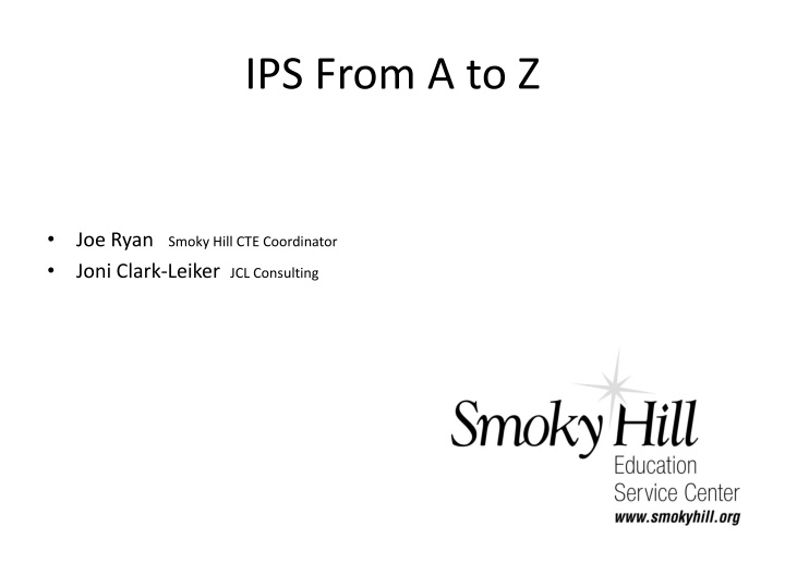ips from a to z n.w