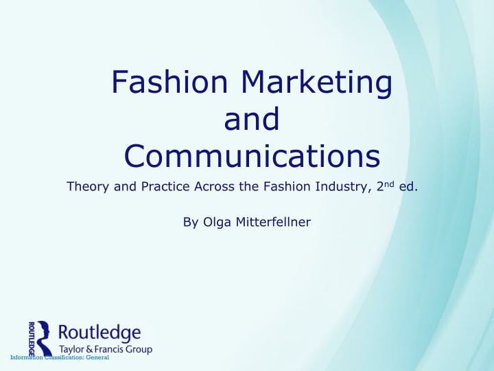 fashion marketing and communications theory n.w