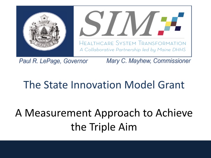 the state innovation model grant n.w