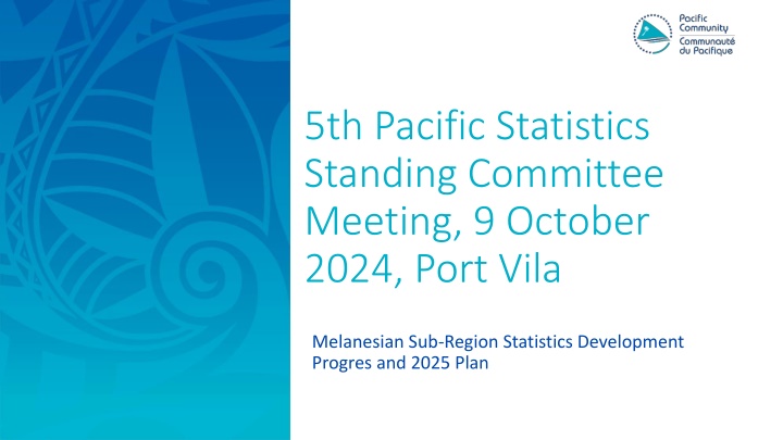 5th pacific statistics standing committee meeting n.w