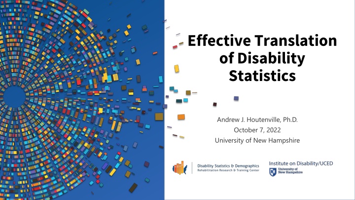 effective translation of disability statistics n.w