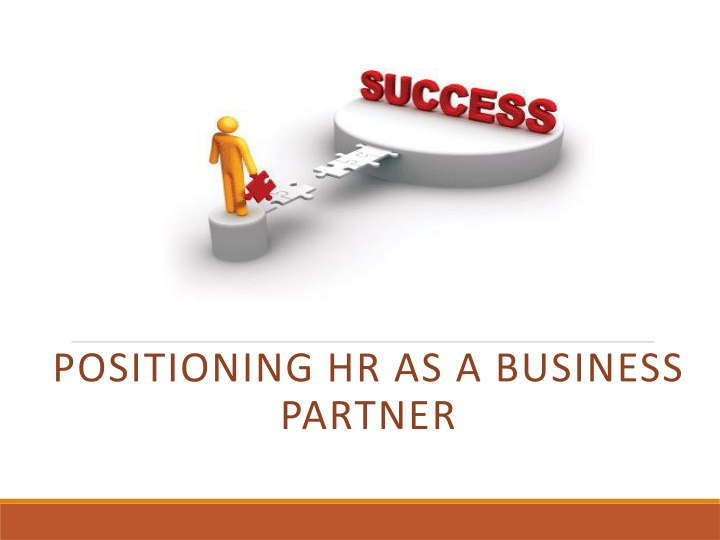 positioning hr as a business partner n.w