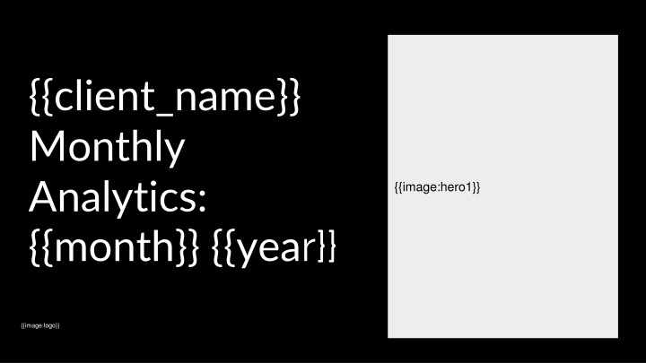 client name monthly analytics month yea r n.w