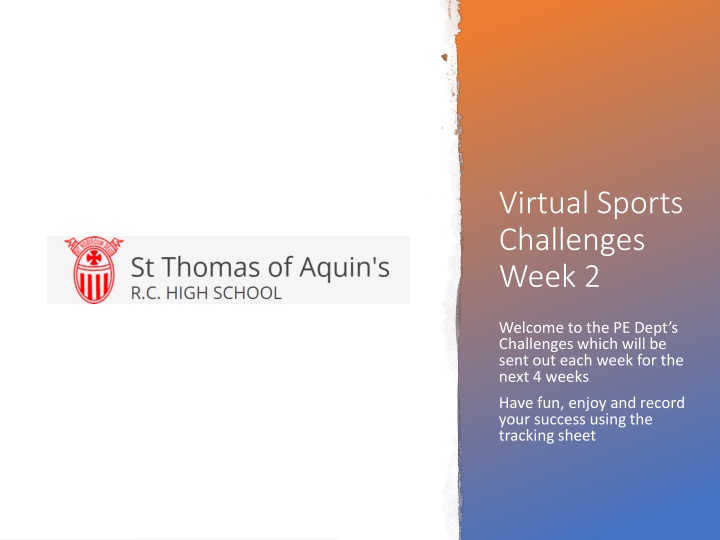 virtual sports challenges week 2 n.w