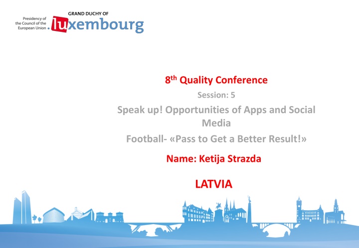8 th quality conference n.w