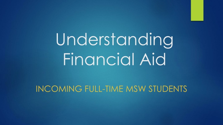 understanding financial aid n.w