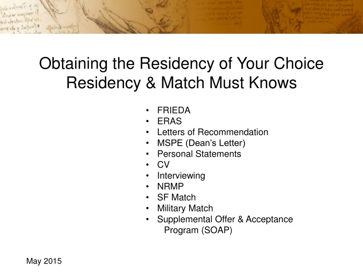 obtaining the residency of your choice residency n.w
