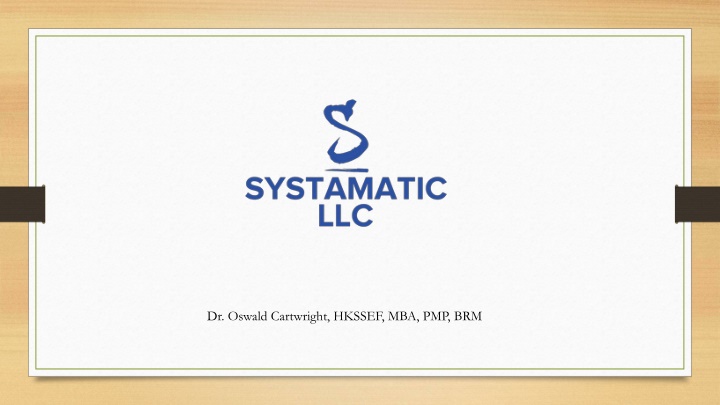 dr oswald cartwright hkssef mba pmp brm n.w