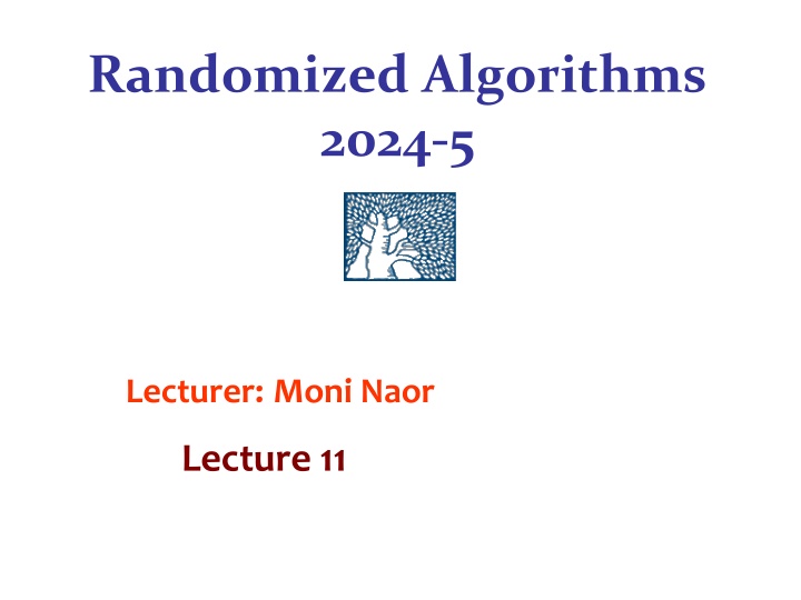 randomized algorithms 2024 5 n.w
