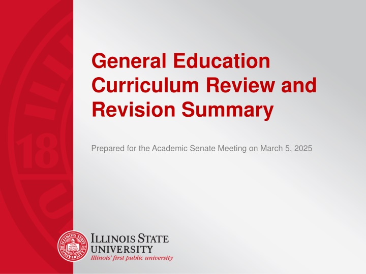 general education curriculum review and revision n.w