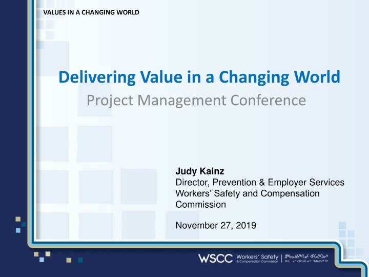 values in a changing world n.w