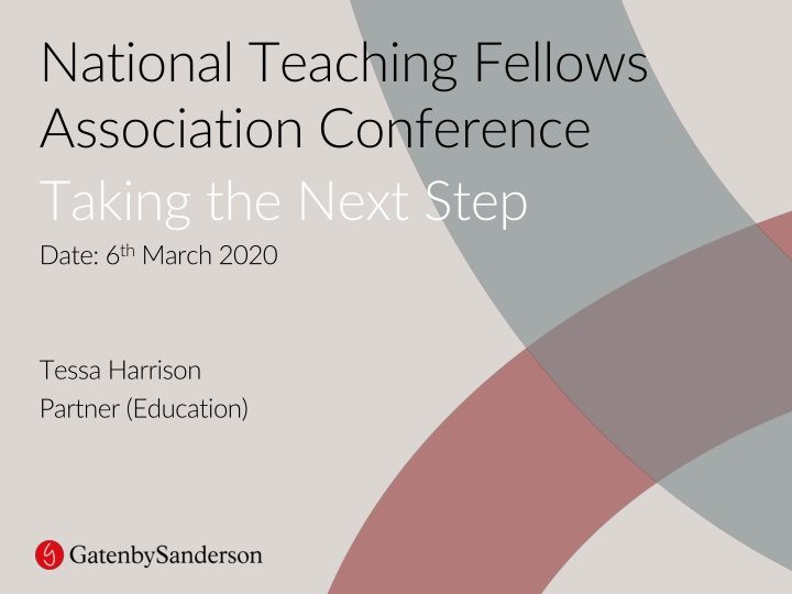 national teaching fellows association conference n.w