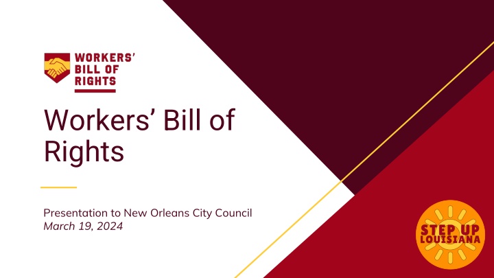 workers bill of rights n.w