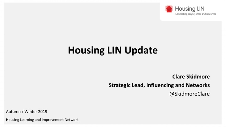 housing lin update n.w