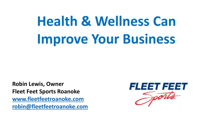health wellness can improve your business n.w