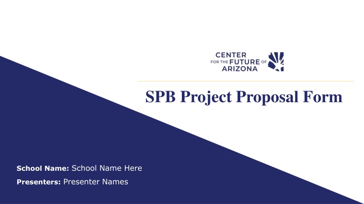 spb project proposal form n.w
