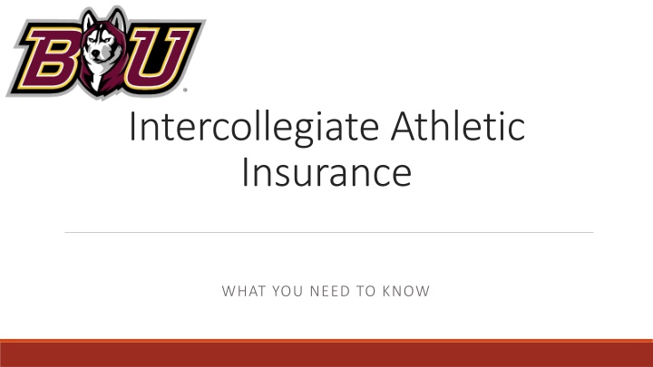 intercollegiate athletic insurance n.w