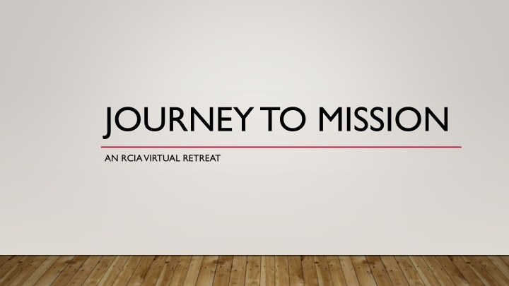 journey to mission n.w