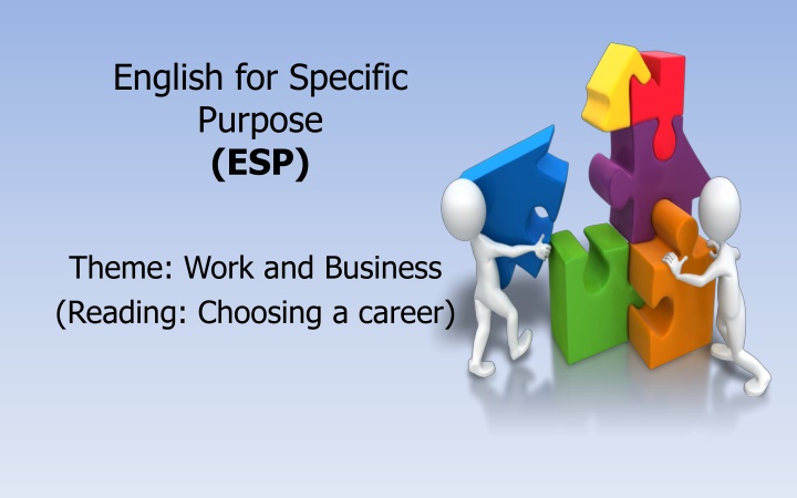 english for specific purpose esp n.w