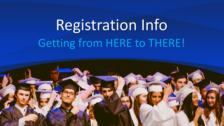 registration info getting from here to there n.w