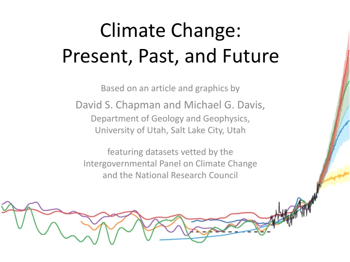 climate change present past and future n.w